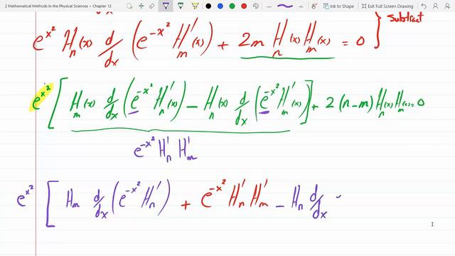 Prove that the Hermite Polynomials are Orthogonal with respect to e^-x^2 смотреть онлайн