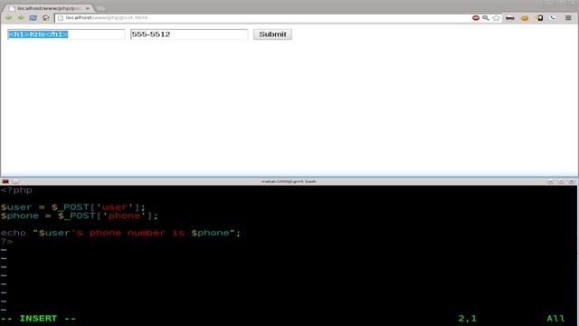 PHP - 12 - Strip HTML Tags - Linux - tutorial - strip tags смотреть онлайн