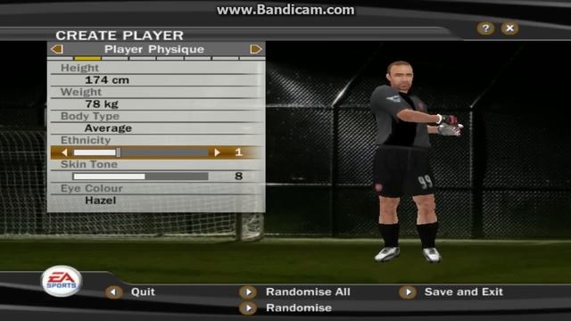 fifa07 - HOW TO CREATE A FOOTBALL PLAYER смотреть онлайн