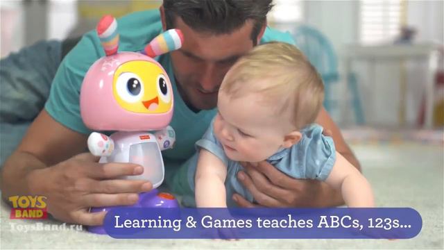 Обучающий робот БиБель BeatBelle от Fisher-Price