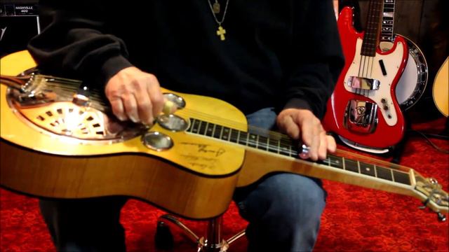 Martin De Young Resonator Guitar Sound Clip смотреть онлайн