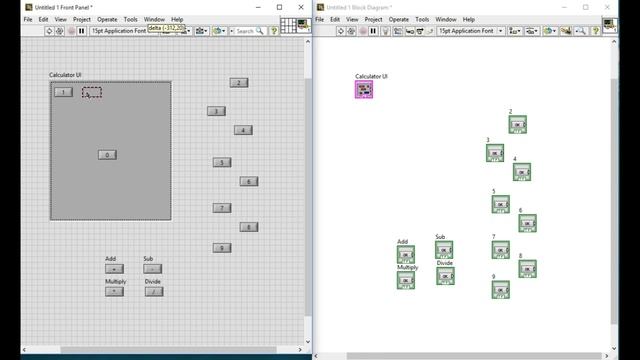 How to make your own Calculator using LabVIEW Part I – UI смотреть онлайн
