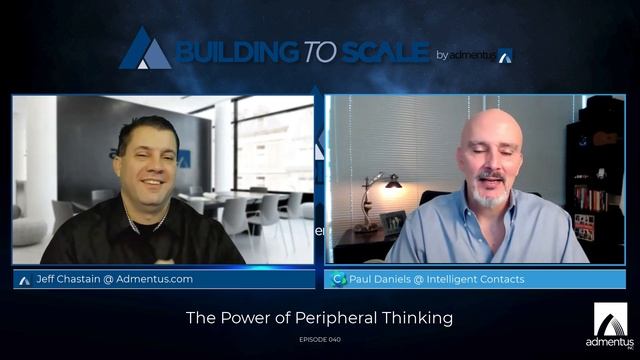 040 - The Power of Peripheral Thinking with Paul Daniels of Intelligent Contacts смотреть онлайн