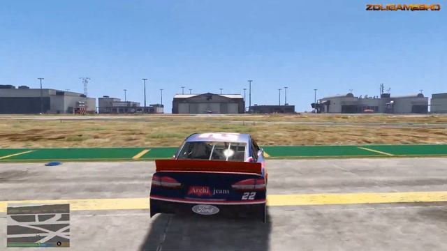 GTA V: Ford Fusion NASCAR Cars Crash Compilation смотреть онлайн