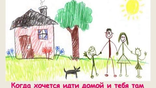 1. Моя семья -рисунки детей.mp4 смотреть онлайн