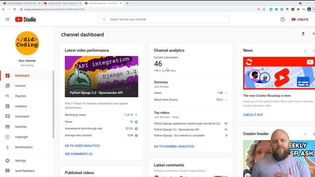 6 Weeks into my YouTube Journey смотреть онлайн