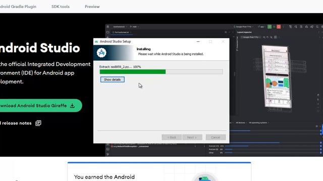 CARA MUDAH INSTAL ANDROID STUDIO UNTUK MEMBUAT APLIKASI ANDROID смотреть онлайн