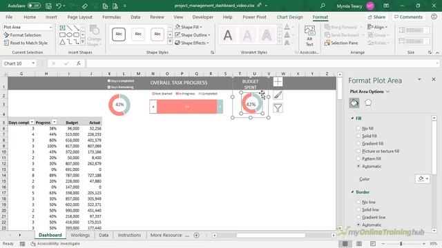 Interactive Excel Project Management Dashboard - FREE Download смотреть онлайн