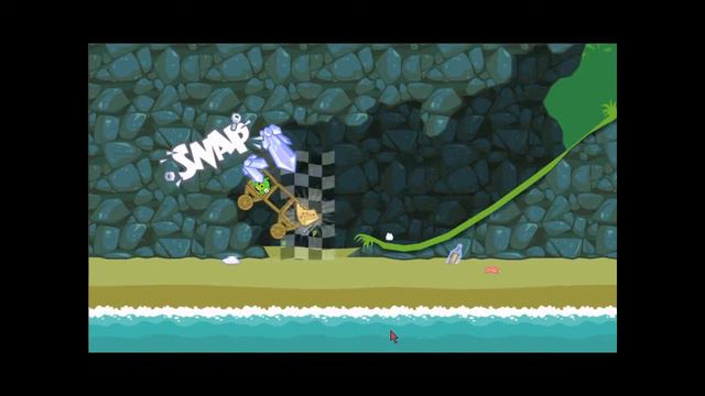 Bad Piggies - Ground Hog Day Level 7; Solution Capturing смотреть онлайн