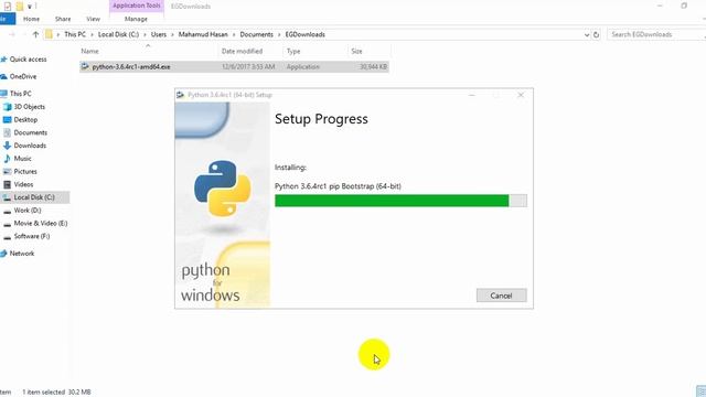 How To Install Python Windows,Windows 10, Python 3.6.4,Easy_Install смотреть онлайн
