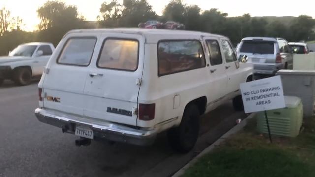1989 GMC Suburban Startup (SOLD) смотреть онлайн