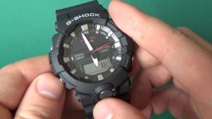 Обзор CASIO G-SHOCK GA-800-1A | Где купить со скидкой