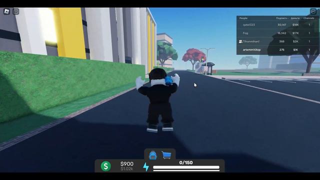 Мне задонатили 1000000$ в игре Streamer Simulator смотреть онлайн