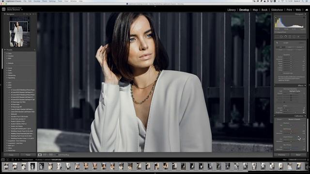 КАК ОБРАБАТЫВАТЬ ФОТОГРАФИИ В LIGHTROOM. Часть 2 - обработка. Пресет в описании смотреть онлайн
