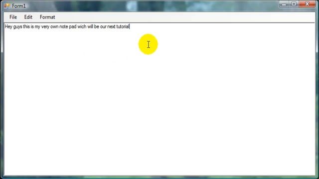 Visual Basics NotePad смотреть онлайн