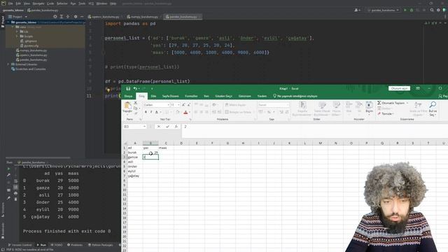Pandas Nedir, Kurulumu ve Kullanımı смотреть онлайн