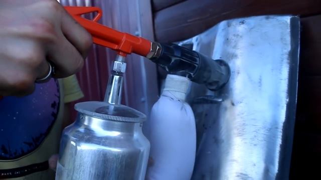 Пескоструй без пыли.Экономичный пескоструйный пистолет смотреть онлайн