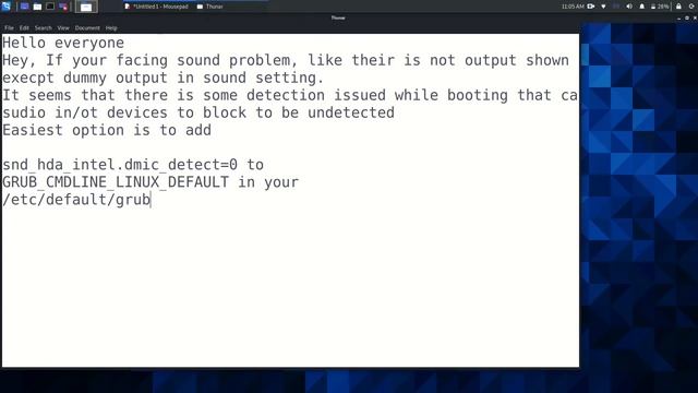 How to SOLVE NO SOUND PROBLEM in Kali Linux | Dummy output. смотреть онлайн