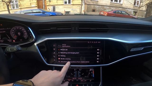 How to Find and Manage Notifications Menu in Audi A6 C8 ( 2018 - now ) смотреть онлайн