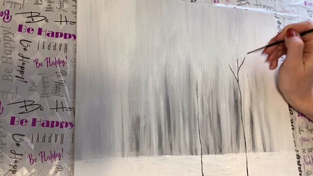 Как рисовать акрилом. Объемная картина с текстурной пастой / How to paint Abstract acrylic painting смотреть онлайн