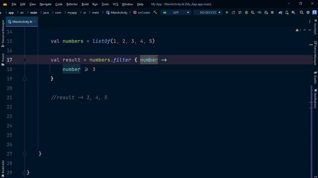 Filter in Kotlin | Functional Programming смотреть онлайн