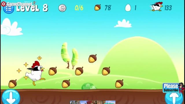Ninja Chicken Arcade Android İos Free Game GAMEPLAY VİDEO смотреть онлайн