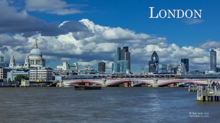 Лондон таймлапс