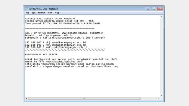 KONFIGURASI WEB SERVER pada linux debian смотреть онлайн