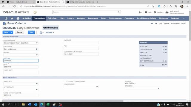 How to unlock transaction number field on netsuite смотреть онлайн