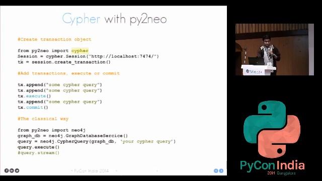 Neo4J and Python Playing with graph data смотреть онлайн