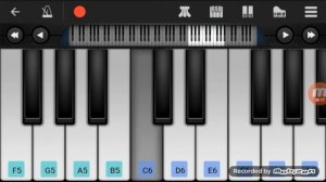 Ветреный мелодия на пианино