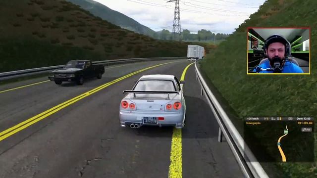 ▶️NISSAN SKYLINE GTR R34 PARA EURO TRUCK SIMULATOR 2 1.44 смотреть онлайн