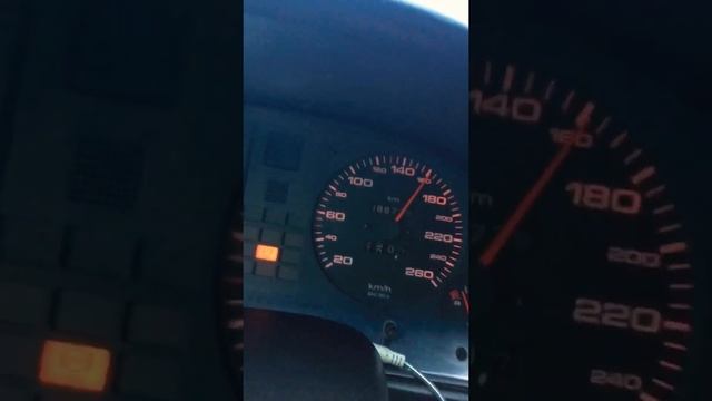 Audi 80. 2.8 . V6 . Реальный разгон . смотреть онлайн