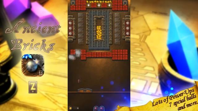 Ancient Bricks Android смотреть онлайн