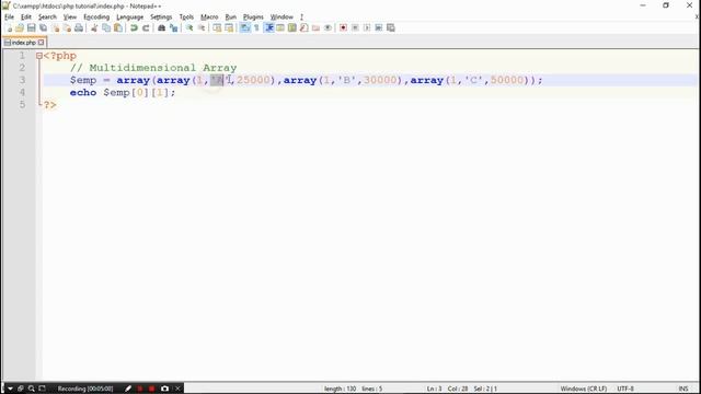 PHP MYSQL Tutorial for beginners in Hindi | LESSON 13 : Array In PHP (part-3) | techedu001 смотреть онлайн