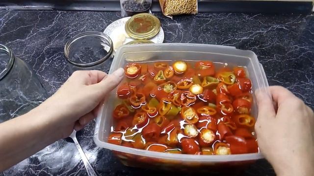 Маринованный острый перец на зиму!!! смотреть онлайн