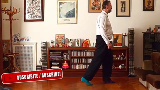 КАК ТАНЦЕВАТЬ ТАНГО, НЕ ТЕРЯЯ БАЛАНС. 3 УПРАЖНЕНИЯ. | Мужская техника для новичков. смотреть онлайн