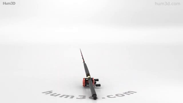 Fishing Rod 3D model by Hum3D.com смотреть онлайн