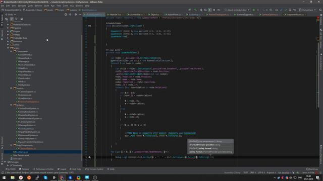 Unity. Дерево пассивных навыков. Что. Где. Как. смотреть онлайн