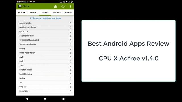 Best Android Apps Review, CPU X Adfree v1.4.0 смотреть онлайн