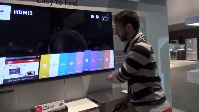 Телевизор LG на WebOS @ CES 2014