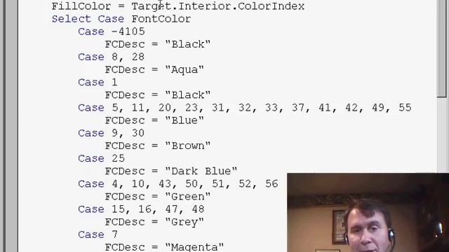 Excel - A VBA Solution for Color Blind Users - Easily Distinguish Red and Green Cells - Episode 771 смотреть онлайн