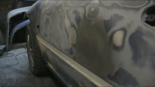 Хонда Цивик Заканчиваем шпатлевать кузов Honda Civic Часть 6 смотреть онлайн