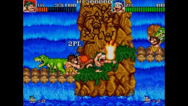 Johnny Turbo's Arcade: Joe and Mac Caveman Ninja Gameplay | Switch смотреть онлайн