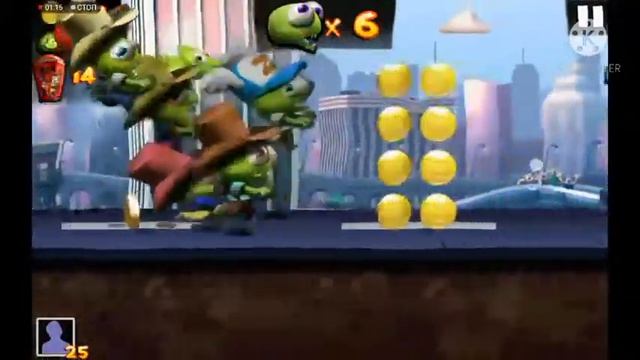 Zombie Tsunami под музыку и ускорением