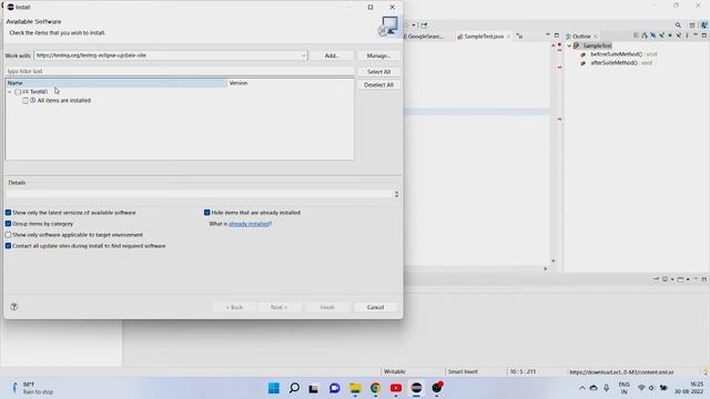 TestNG Annotation Error Solve смотреть онлайн