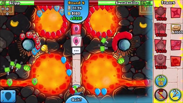 This is how to use the best loadout in Bloons TD Battles.. смотреть онлайн