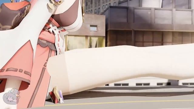 Yae Miko's Playful Little Toy Giantess Genshin смотреть онлайн