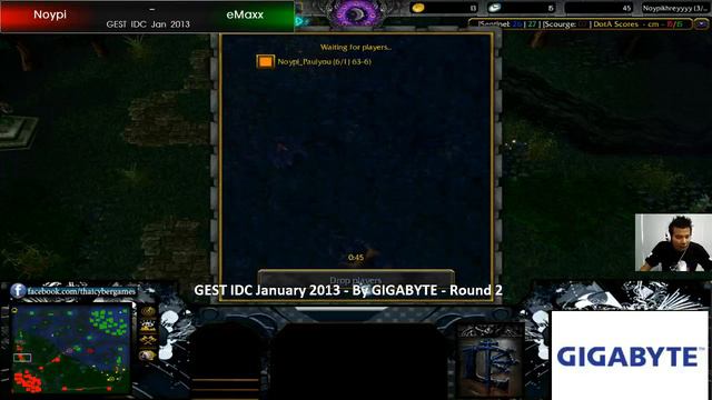 CGnetworkTV l GEST Jan 2013 - Noypi vs eMaxx - смотреть онлайн
