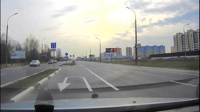 Запрет левых поворотов на перекрестке Варшавское шоссе и ул. Махновича в Бресте смотреть онлайн